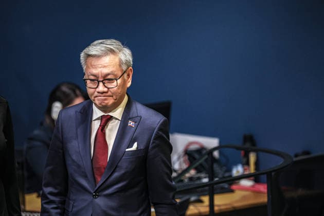September 26, 2026, New York, New York, United States: THONGSAVANH PHOMVIHANE, Deputy Prime Minister and Minister of Foreign Affairs of Laos, addresses the General Debate of the 81st UN General Assembly, highlighting development and regional cooperation as Laos works to transform from a landlocked to a land-linked country through greater connectivity and international cooperation. New York United States - ZUMAo116 20260926_znp_o116_031 Copyright: xBiancaxOterox