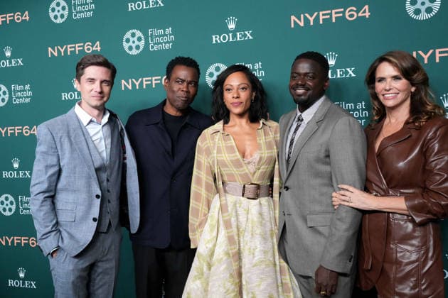 September 26, 2026, New York, Ny, USA: TOPHER GRACE , CHRIS ROCK, ROSALIND ELEAZAR, DANIEL KALUUYA and AMY LANDECKER attend the Misty Green premiere at the 64th Annual New York Film Festival at Film at Lincoln Center, .Alice Tully Hall, NYC.September 26, 2026. . attends the Misty Green premiere at the 64th Annual New York Film Festival at Film at Lincoln Center, .Alice Tully Hall, NYC.September 26, 2026. . GRISHA REYDLER attends the Paper Tiger Premiere at the 64th Annual New York Film Festival at Film at Lincoln Center, .Alice Tully Hall, NYC.September 25, 2026. New York USA - ZUMAms4_ 20260926_faf_ms4_010 Copyright: xSoniaxMoskowitzxGordonx