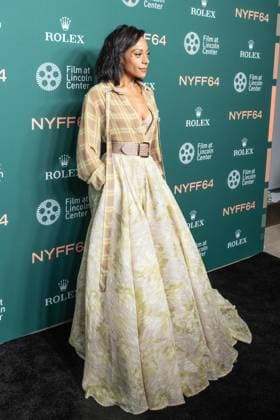 September 26, 2026, Bronx, New York, USA: Rosalind Eleazar wearing dress by Elie Saab attends U.S. Premiere of Chris Rock s Misty Green at annual NYFF64 at Alice Tully Hall at Lincoln Center in New York, NY on September 26, 2026. Bronx USA - ZUMAr339 20260926_znp_r339_127 Copyright: xLevxRadinx