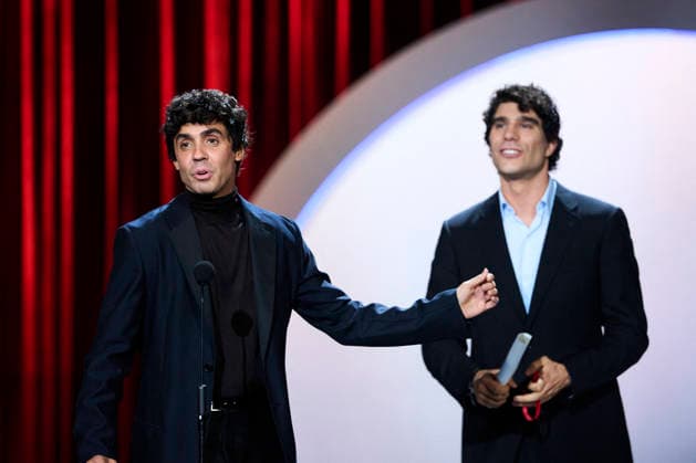 San Sebastian - Closing Ceremony Javier Calvo, Javier Ambrossi attended Closing Ceremony Gala during 74th San Sebastian International Film Festival at Kursaal Palace on September 26, 2026 in Donostia San Sebastian, Spain Photo by ABACAPRESS.COM Donostia San Sebastian Euskadi Spain  Copyright: xABACAx