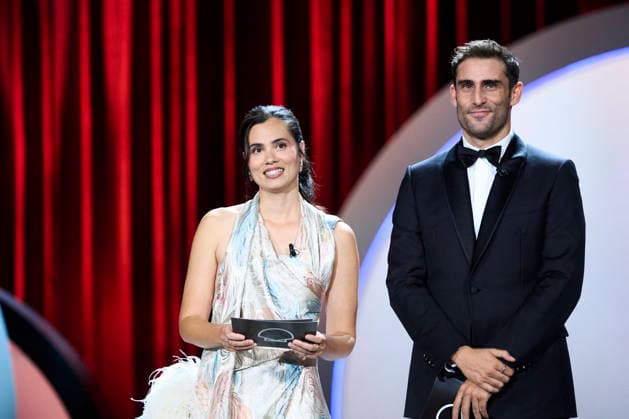 San Sebastian - Closing Ceremony Loreto Mauleon, Fernando Guallar attended Closing Ceremony Gala during 74th San Sebastian International Film Festival at Kursaal Palace on September 26, 2026 in Donostia San Sebastian, Spain Photo by ABACAPRESS.COM Donostia San Sebastian Euskadi Spain  Copyright: xABACAx