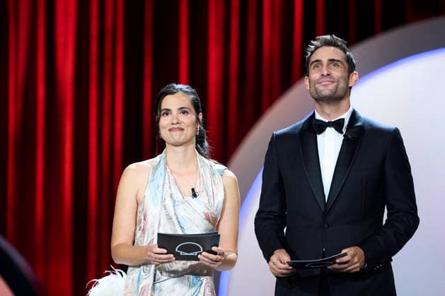 San Sebastian - Closing Ceremony Loreto Mauleon, Fernando Guallar attended Closing Ceremony Gala during 74th San Sebastian International Film Festival at Kursaal Palace on September 26, 2026 in Donostia San Sebastian, Spain Photo by ABACAPRESS.COM Donostia San Sebastian Euskadi Spain  Copyright: xABACAx