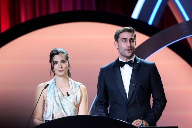 San Sebastian - Closing Ceremony Loreto Mauleon, Fernando Guallar attended Closing Ceremony Gala during 74th San Sebastian International Film Festival at Kursaal Palace on September 26, 2026 in Donostia San Sebastian, Spain Photo by ABACAPRESS.COM Donostia San Sebastian Euskadi Spain  Copyright: xABACAx