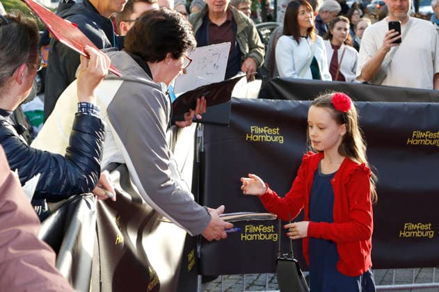 Elise Lindner at the premiere of the feature film *Lies About My Mother* at the 34th Hamburg Film Festival 2026 at Cinemaxx Dammtor in Hamburg, September 26, 2026 Foto:xC.xTamckex xFuturexImagex luegen_6904