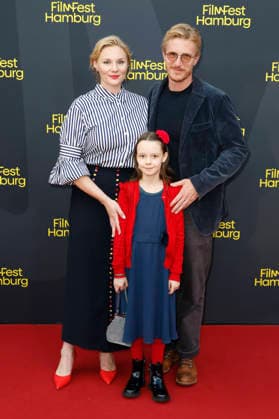 Rosalie Thomass, Elise Lindner, and Golo Euler at the premiere of the feature film *Lies About My Mother* at the 34th Filmfest Hamburg 2026 at Cinemaxx Dammtor in Hamburg, September 26, 2026 Foto:xC.xTamckex xFuturexImagex luegen_6913