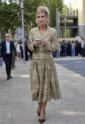 IPA89023718 - Milan, Milan Women s Fashion Week: Spring Summer 2026 2027 - Women s Fashion, Spring Summer 2026–2027 - Ermanno Scervinoi fashion show - Pictured: Emili Sindlev  Copyright: xLucaxPontix xLucaPonti IpaAgencyx IPA89023718