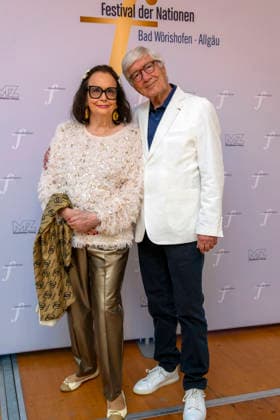 September 26, 2026, International Classical Music Festival Festival of Nations 2026, at the Kurhaus in Bad Wörishofen, Unterallgäu; prior to the opening concert featuring Sol Gabetta, VIP reception for guests of honor, including actor Christian Wolff and his wife Marina Handloser, September 26, 2026, Bad Wörishofen Classical Music Festival September 26, 2026, Bad Wörishofen Classical Music Festival