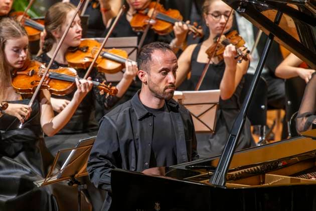 September 26, 2026, International Classical Music Festival Festival of Nations 2026, at the Kurhaus in Bad Wörishofen, Unterallgäu; pianist Igor Levit performs with the vbw Festival Orchestra, conducted by Christoph Adt, September 26, 2026, Bad Wörishofen Classical Music Festival, September 26, 2026, Bad Wörishofen Classical Music Festival