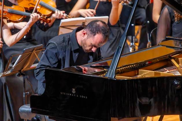 September 26, 2026, International Classical Music Festival Festival of Nations 2026, at the Kurhaus in Bad Wörishofen, Unterallgäu; pianist Igor Levit performs with the vbw Festival Orchestra, conducted by Christoph Adt, September 26, 2026, Bad Wörishofen Classical Music Festival, September 26, 2026, Bad Wörishofen Classical Music Festival