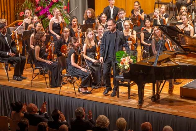 September 26, 2026, International Classical Music Festival Festival of Nations 2026, at the Kurhaus in Bad Wörishofen, Unterallgäu; pianist Igor Levit performs with the vbw Festival Orchestra, conducted by Christoph Adt, September 26, 2026, Bad Wörishofen Classical Music Festival, September 26, 2026, Bad Wörishofen Classical Music Festival