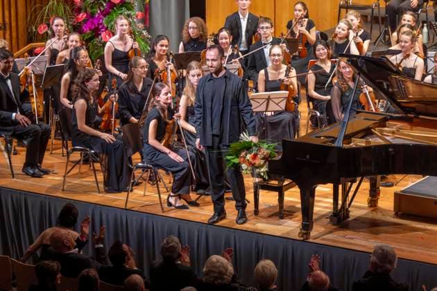 September 26, 2026, International Classical Music Festival Festival of Nations 2026, at the Kurhaus in Bad Wörishofen, Unterallgäu; pianist Igor Levit performs with the vbw Festival Orchestra, conducted by Christoph Adt, September 26, 2026, Bad Wörishofen Classical Music Festival, September 26, 2026, Bad Wörishofen Classical Music Festival