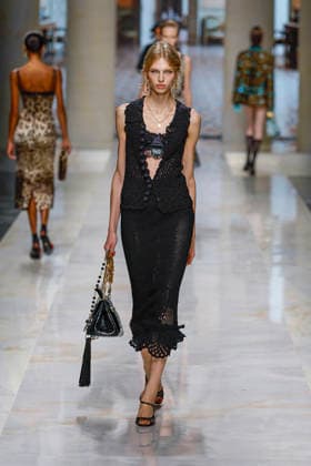 Dolce Gabbana Spring Summer 2027 Ready-to-Wear Collection Fashion Show during Milan Fashion Week on September 25, 2026 Dolce Gabbana Fashion Show Ready to Wear Spring Summer 2027 at Milan Fashion Week September 25, 2026 Milan, Italy  Copyright: xAgencex xBestimagexAgencex xBestimagex
