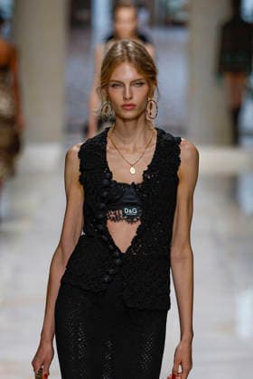 Dolce Gabbana Spring Summer 2027 Ready-to-Wear Collection Fashion Show during Milan Fashion Week on September 25, 2026 Dolce Gabbana Fashion Show Ready to Wear Spring Summer 2027 at Milan Fashion Week September 25, 2026 Milan, Italy  Copyright: xAgencex xBestimagexAgencex xBestimagex