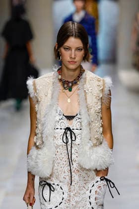 Dolce Gabbana Spring Summer 2027 Ready-to-Wear Collection Fashion Show during Milan Fashion Week on September 25, 2026 Dolce Gabbana Fashion Show Ready to Wear Spring Summer 2027 at Milan Fashion Week September 25, 2026 Milan, Italy  Copyright: xAgencex xBestimagexAgencex xBestimagex