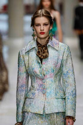 Dolce Gabbana Spring Summer 2027 Ready-to-Wear Collection Fashion Show during Milan Fashion Week on September 25, 2026 Dolce Gabbana Fashion Show Ready to Wear Spring Summer 2027 at Milan Fashion Week September 25, 2026 Milan, Italy  Copyright: xAgencex xBestimagexAgencex xBestimagex