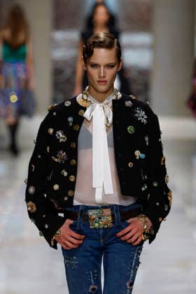 Dolce Gabbana Spring Summer 2027 Ready-to-Wear Collection Fashion Show during Milan Fashion Week on September 25, 2026 Dolce Gabbana Fashion Show Ready to Wear Spring Summer 2027 at Milan Fashion Week September 25, 2026 Milan, Italy  Copyright: xAgencex xBestimagexAgencex xBestimagex