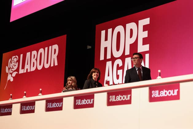 Labour Party Annual Conference 2026 Prime Minister of the United Kingdom Andy Burnham arrives during the Labour Party Annual Conference 2026 at Convention Centre, Liverpool, United Kingdom on 27 September 2026 (Photo by Mark Cosgrove News Images) Liverpool Convention Centre Merseyside United Kingdom Copyright: xMarkxCosgrove NewsxImagesx