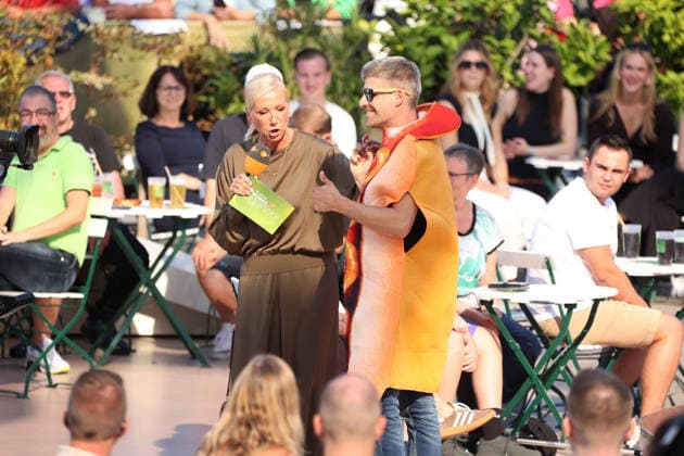 Final Episode of ZDF s Fernsehgarten 2026, Mainz, September 27, 2026. Final episode of 2026 on ZDF s Fernsehgarten during its anniversary season, hosted by Andrea Kiewel, Baden-Württemberg, Germany Copyright: xMatthiasxGränzdörferx