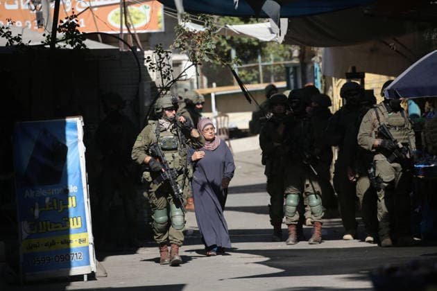 Israeli raid on Nablus NABLUS, WEST BANK, PALESTINE - SEPTEMBER 27: Israeli forces organize a raid into the Old City of Nablus in West Bank, Palestine on September 27, 2026. Nedal Eshtayah Anadolu Nablus West Bank. Editorial use only. Please get in touch for any other usage.  Copyright: x2026xAnadoluxNedalxEshtayahx