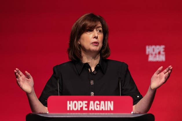 Labour Party Annual Conference 2026 Deputy Leader of the Labour Party and Secretary of State for Education Lucy Powell MP speaks during the Labour Party Annual Conference 2026 at Convention Centre, Liverpool, United Kingdom on 27 September 2026 (Photo by Mark Cosgrove News Images) Liverpool Convention Centre Merseyside United Kingdom Copyright: xMarkxCosgrove NewsxImagesx