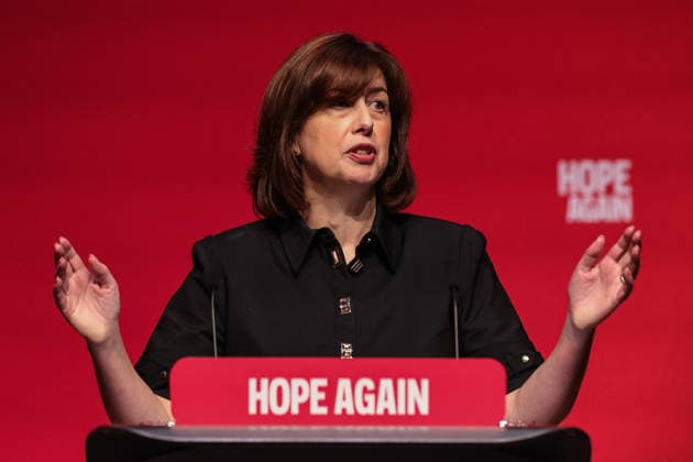 Labour Party Annual Conference 2026 Deputy Leader of the Labour Party and Secretary of State for Education Lucy Powell MP speaks during the Labour Party Annual Conference 2026 at Convention Centre, Liverpool, United Kingdom on 27 September 2026 (Photo by Mark Cosgrove News Images) Liverpool Convention Centre Merseyside United Kingdom Copyright: xMarkxCosgrove NewsxImagesx