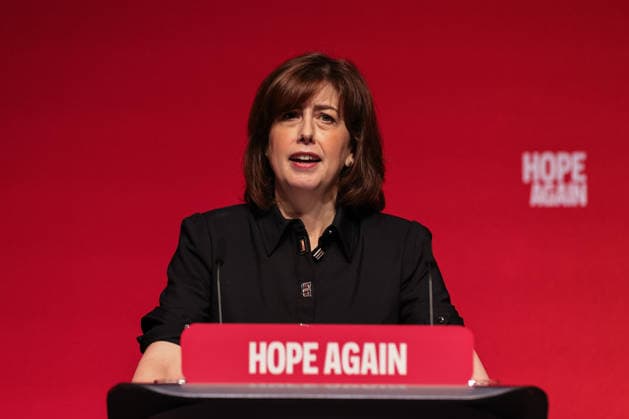 Labour Party Annual Conference 2026 Deputy Leader of the Labour Party and Secretary of State for Education Lucy Powell MP speaks during the Labour Party Annual Conference 2026 at Convention Centre, Liverpool, United Kingdom on 27 September 2026 (Photo by Mark Cosgrove News Images) Liverpool Convention Centre Merseyside United Kingdom Copyright: xMarkxCosgrove NewsxImagesx