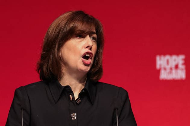 Labour Party Annual Conference 2026 Deputy Leader of the Labour Party and Secretary of State for Education Lucy Powell MP speaks during the Labour Party Annual Conference 2026 at Convention Centre, Liverpool, United Kingdom on 27 September 2026 (Photo by Mark Cosgrove News Images) Liverpool Convention Centre Merseyside United Kingdom Copyright: xMarkxCosgrove NewsxImagesx