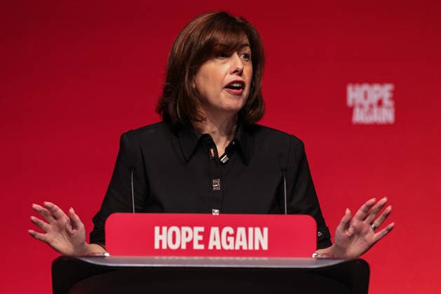 Labour Party Annual Conference 2026 Deputy Leader of the Labour Party and Secretary of State for Education Lucy Powell MP speaks during the Labour Party Annual Conference 2026 at Convention Centre, Liverpool, United Kingdom on 27 September 2026 (Photo by Mark Cosgrove News Images) Liverpool Convention Centre Merseyside United Kingdom Copyright: xMarkxCosgrove NewsxImagesx