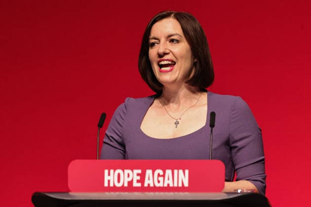 Labour Party Annual Conference 2026 Chair of the Labour Party and Minister for Women and Equalities Bridget Phillipson MP speaksduring the Labour Party Annual Conference 2026 at Convention Centre, Liverpool, United Kingdom on 27 September 2026 (Photo by Mark Cosgrove News Images) Liverpool Convention Centre Merseyside United Kingdom Copyright: xMarkxCosgrove NewsxImagesx
