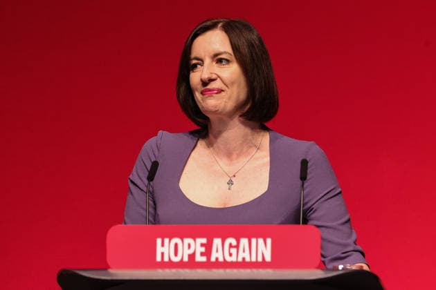 Labour Party Annual Conference 2026 Chair of the Labour Party and Minister for Women and Equalities Bridget Phillipson MP speaksduring the Labour Party Annual Conference 2026 at Convention Centre, Liverpool, United Kingdom on 27 September 2026 (Photo by Mark Cosgrove News Images) Liverpool Convention Centre Merseyside United Kingdom Copyright: xMarkxCosgrove NewsxImagesx