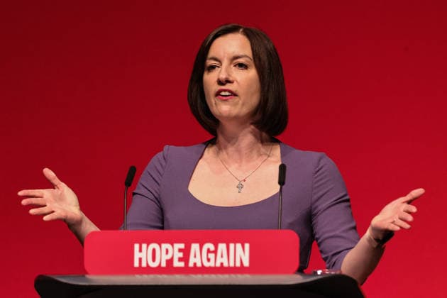 Labour Party Annual Conference 2026 Chair of the Labour Party and Minister for Women and Equalities Bridget Phillipson MP speaksduring the Labour Party Annual Conference 2026 at Convention Centre, Liverpool, United Kingdom on 27 September 2026 (Photo by Mark Cosgrove News Images) Liverpool Convention Centre Merseyside United Kingdom Copyright: xMarkxCosgrove NewsxImagesx