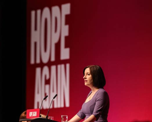 Labour Party Annual Conference 2026 Chair of the Labour Party and Minister for Women and Equalities Bridget Phillipson MP speaksduring the Labour Party Annual Conference 2026 at Convention Centre, Liverpool, United Kingdom on 27 September 2026 (Photo by Mark Cosgrove News Images) Liverpool Convention Centre Merseyside United Kingdom Copyright: xMarkxCosgrove NewsxImagesx