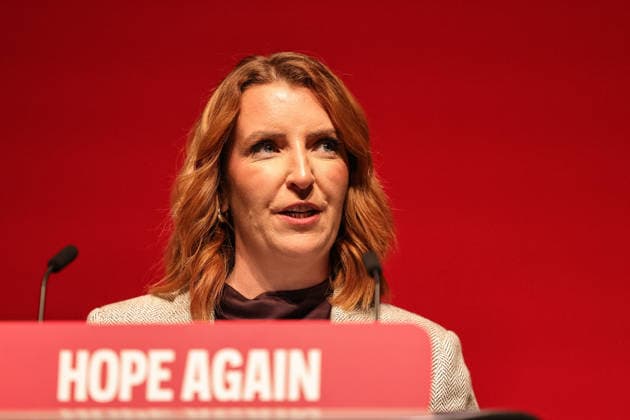 Labour Party Annual Conference 2026 First Secretary of State, Chancellor of the Duchy of Lancaster and Minister for the Cabinet Office Louise Haigh MP speaks during the Labour Party Annual Conference 2026 at Convention Centre, Liverpool, United Kingdom on 27 September 2026 (Photo by Mark Cosgrove News Images) Liverpool Convention Centre Merseyside United Kingdom Copyright: xMarkxCosgrove NewsxImagesx