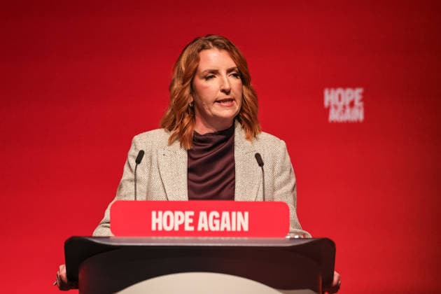 Labour Party Annual Conference 2026 First Secretary of State, Chancellor of the Duchy of Lancaster and Minister for the Cabinet Office Louise Haigh MP speaks during the Labour Party Annual Conference 2026 at Convention Centre, Liverpool, United Kingdom on 27 September 2026 (Photo by Mark Cosgrove News Images) Liverpool Convention Centre Merseyside United Kingdom Copyright: xMarkxCosgrove NewsxImagesx