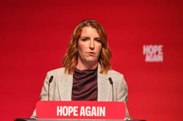 Labour Party Annual Conference 2026 First Secretary of State, Chancellor of the Duchy of Lancaster and Minister for the Cabinet Office Louise Haigh MP speaks during the Labour Party Annual Conference 2026 at Convention Centre, Liverpool, United Kingdom on 27 September 2026 (Photo by Mark Cosgrove News Images) Liverpool Convention Centre Merseyside United Kingdom Copyright: xMarkxCosgrove NewsxImagesx