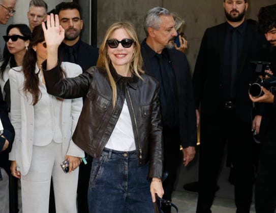 MFW Spring Summer 2027 Armani Arrival MP MILAN, ITALY - SEPTEMBER 27: Francesca Fagnani arrives to Armani fashion show during the Milan Fashion Week - Womenswear Spring Summer 2027 on September 27, 2026 in Milan, Italy. Photo by Marco Piovanotto Abacapress.com Milan Italy  Copyright: xPiovanottoxMarco ABACAx