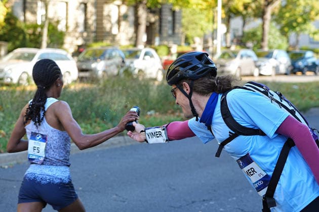 Berlin, September 27, 2026, 52nd BMW Berlin Marathon, Scenes from Hohenzollerndamm in the Wilmersdorf district