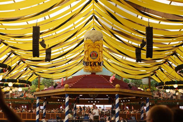September 27, 2026, Munich, Bayern, Germany: A general view of a Paulaner beer tent during the world s largest beer festival Oktoberfest in Munich, Germany, September 27th , 2026 . Munich Germany  - ZUMAe140 20260927_zip_e140_020 Copyright: xDavidexEliasx