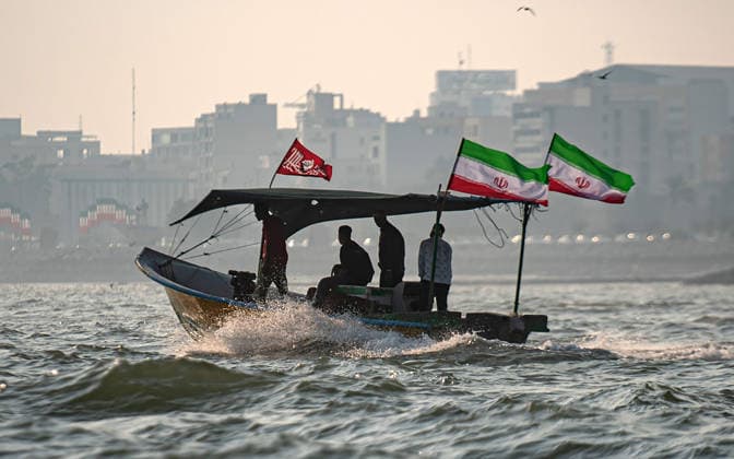Members of Iran s paramilitary Basij Force take part in a military drill during the Janfada Iran exercise on the Iranian coast of Kandal, overlooking the Strait of Hormuz, Iran, on Sunday, September 27, 2026. The exercise comes amid continuing regional tensions and heightened security measures around the Strait of Hormuz, one of the world s most strategically important waterways.  IRN2026092706 BehnamxTofighi