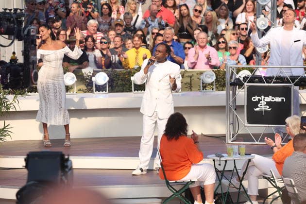 Dr. Alban on the TV show ZDF Fernsehgarten Final Party at Lerchenberg in Mainz, September 27, 2026 Copyright: xAgenturxMatthiasxWehnertx xM.xGränzdörferx