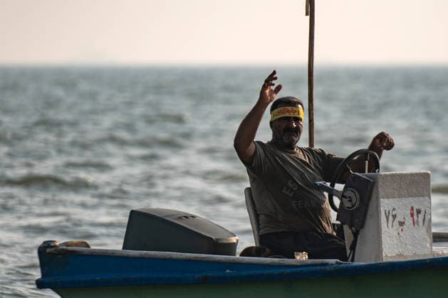 Members of Iran s paramilitary Basij Force take part in a military drill during the Janfada Iran exercise on the Iranian coast of Kandal, overlooking the Strait of Hormuz, Iran, on Sunday, September 27, 2026. The exercise comes amid continuing regional tensions and heightened security measures around the Strait of Hormuz, one of the world s most strategically important waterways.  IRN2026092718 BehnamxTofighi