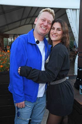 Jens Knossalla, aka Knossi, with his wife Lia Knossalla at the TRAUMATICA CREATOR EDITION celebrating its 10th anniversary at Europa-Park in Rust on September 27, 2026