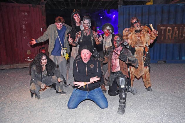 Joey Kelly and Marc Terenzi at the TRAUMATICA CREATOR EDITION celebrating its 10th anniversary at Europa-Park in Rust on September 27, 2026