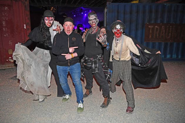 Joey Kelly and Marc Terenzi at the TRAUMATICA CREATOR EDITION celebrating its 10th anniversary at Europa-Park in Rust on September 27, 2026