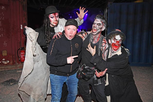 Joey Kelly and Marc Terenzi at the TRAUMATICA CREATOR EDITION celebrating its 10th anniversary at Europa-Park in Rust on September 27, 2026
