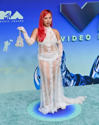 Th?y arrives on the red carpet at the 2026 MTV Video Music Awards VMA s at the Peacock Theater in Los Angeles on Sunday, September 27, 2026.  LAP20260927418 JIMxRUYMEN