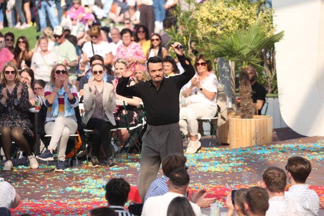 Giovanni Zarrella on the TV show ZDF Fernsehgarten Finalparty at Lerchenberg in Mainz, September 27, 2026 Copyright: xAgenturxMatthiasxWehnertx xM.xGränzdörferx