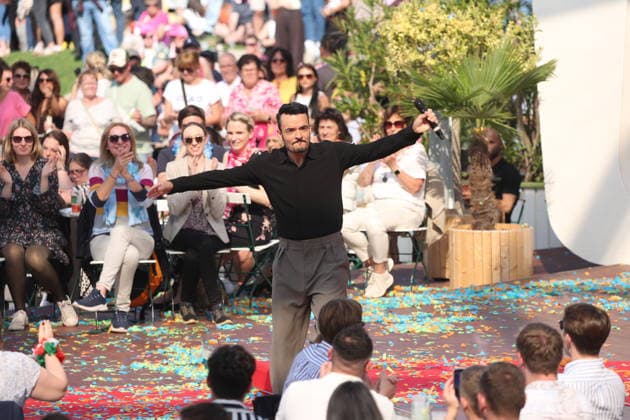 Giovanni Zarrella on the TV show ZDF Fernsehgarten Finalparty at Lerchenberg in Mainz, September 27, 2026 Copyright: xAgenturxMatthiasxWehnertx xM.xGränzdörferx