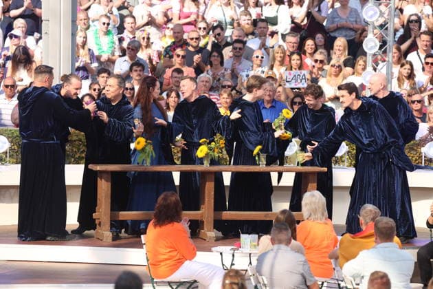 Gregorian on the TV show ZDF Fernsehgarten Finalparty at Lerchenberg in Mainz, September 27, 2026 Copyright: xAgenturxMatthiasxWehnertx xM.xGränzdörferx