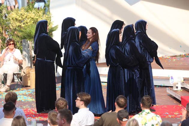 Gregorian on the TV show ZDF Fernsehgarten Finalparty at Lerchenberg in Mainz, September 27, 2026 Copyright: xAgenturxMatthiasxWehnertx xM.xGränzdörferx